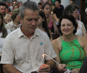 Missa em honra à Nossa Senhora de Lourdes