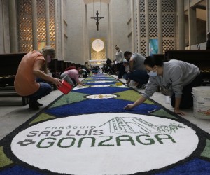 Preparação para Corpus Christi