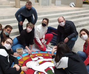 Preparação para Corpus Christi