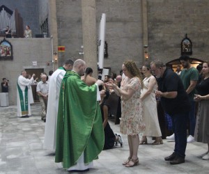 Missa de despedida do padre Diomar Romaniv