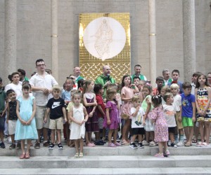 Missa de despedida do padre Diomar Romaniv