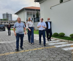 Visita vice-governadora