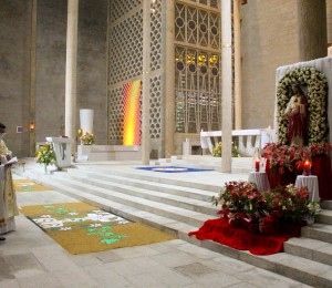 Sagrado Coração de Jesus e Imaculado Coração de Maria são celebrados com festa na Matriz São Luís Gonzaga