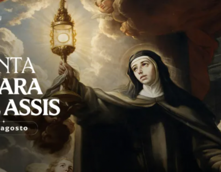 Hoje é celebrada santa Clara de Assis, padroeira da televisão