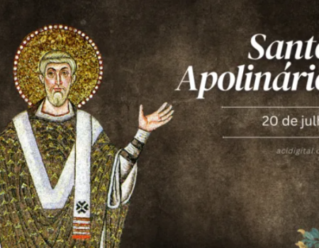 Hoje é celebrado santo Apolinário mártir, bispo de Ravena