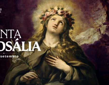 Hoje é celebrada santa Rosália, virgem e eremita