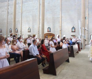 Paróquia São Luís Gonzaga dá início às celebrações de Primeira Comunhão
